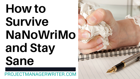 how to survive nanowrimo