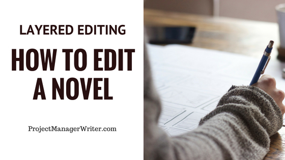 how to edit novel